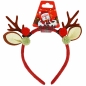 Świąteczna opaska na głowę z uszami renifera