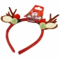 Świąteczna opaska na głowę z uszami renifera