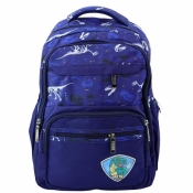Plecak szkolny Dinozaur T-Rex granatowy 20L