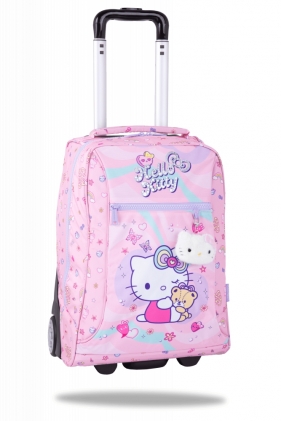 Coolpack, Plecak młodzieżowy na kółkach Compact - Hello Kitty Pink 1 (F086025)