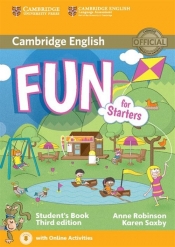 Fun for Starters Student's Book + Online Activities - Anne Robinson, Karen Saxby