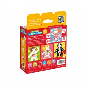 CzuCzu Puzzle: Moje ciało 3+