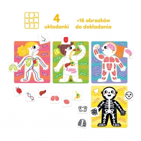 CzuCzu Puzzle: Moje ciało 3+
