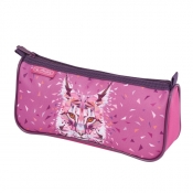 Piórnik kosmetyczka trójkątny Sport, Wild Animals - Lynx (50026548)