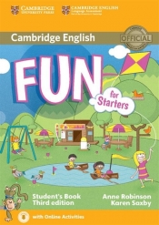 Fun for Starters Student's Book + Online Activities - Robinson Anne, Saxby Karen