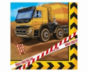 Serwetki papierowe Construction 33x33cm 20szt