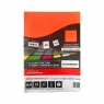 Etykieta samoprzylepna Emerson etykiety A4 - pomarańczowy (ETOKPOM001x025x010)