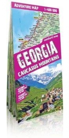 Adventure map Gruzja/Georgia 1:400 000 - praca zbiorowa