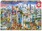 Puzzle 1500 elementów Symbole Ameryka północna (17670)