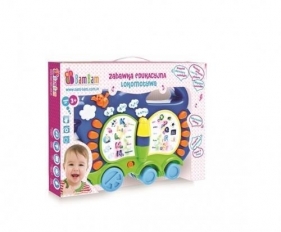 BAMBAM Zabawka edukacyjna lokomotywa (316717)