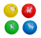 Piłka 9" unicorn MIX (U648)