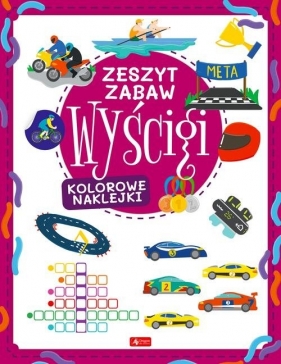 Wyścigi. Zeszyt zabaw - Tkocz Justyna