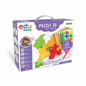 Puzzle 3D Wild Animals (442170)