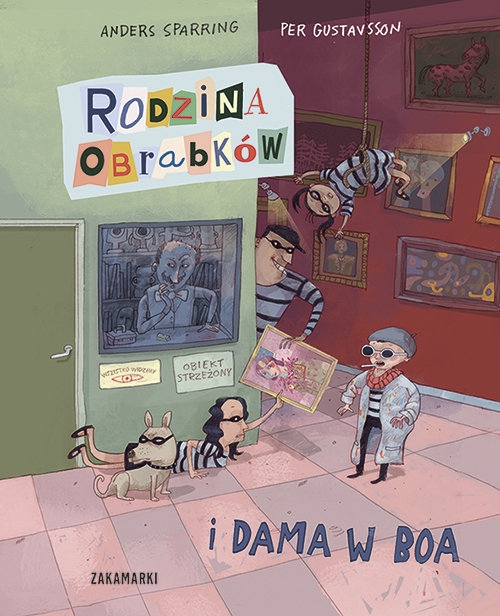 Rodzina Obrabków i dama w boa