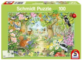 Puzzle 100: Leśne zwierzęta (109401)