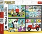 Puzzle 4w1 Snoopy Fistaszkowe przygody TREFL