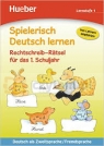  Spielerisch Deutsch lernen Rechtschreib-Ratsel fur das 1. Schuljahr