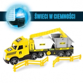Magic Truck Technic laweta z kontenerami (36470)