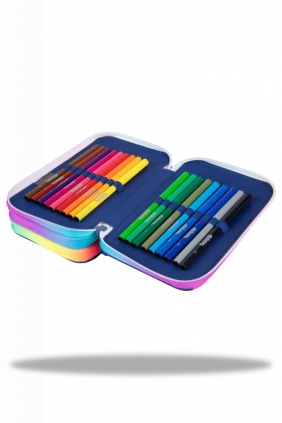 Coolpack, Piórnik potrójny z wyposażeniem Jumper 3 - Stars (F067960)