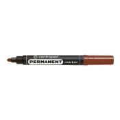Marker permanentny Centropen, brązowy 2,5 mm okrągła końcówka (8566)