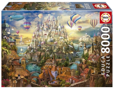 <img src='https://webimage.pl/pics/707/5/d8412668195707.jpg' style='height:440px' /> Puzzle 8000 Miasto marzeń 111671