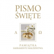 Pismo Święte Starego i Nowego Testamentu Pamiątka Sakramentu Małżeństwa