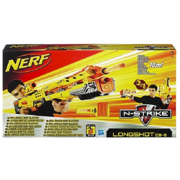 HASBRO Nerf N-Strike Lon gshot CS-6