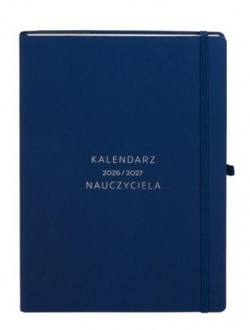 Kalendarz Nauczyciela 2026/27 A4 Granatowy