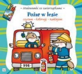Pożar w lesie - Bator Agnieszka<br />