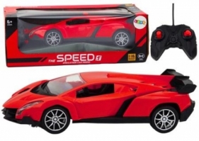 Auto sportowe RC 1:16 czerwone