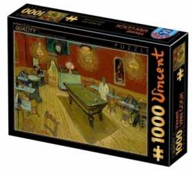 Puzzle 1000: Nocna kawiarnia, Van Gogh