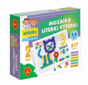 Wpinanka-Mozaika Literki i cyferki