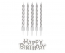  Świeczki B&C urodzinowe Happy Birthday 16szt