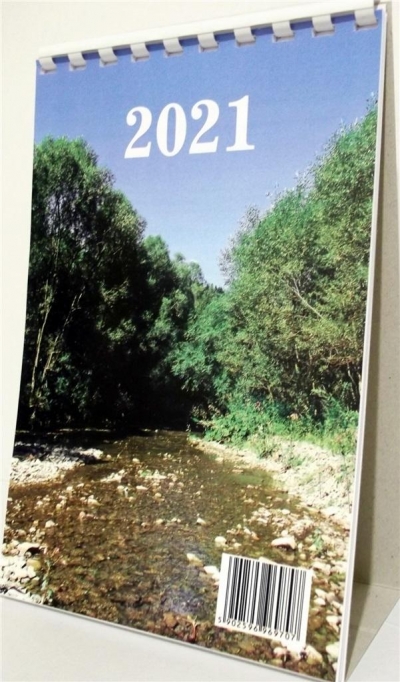 Kalendarz 2021 Biurkowy pionowy PROLOG