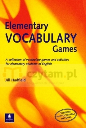 Vocabulary Games Elementary - Jill Hadfield