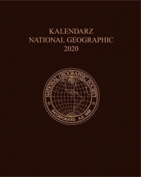 Kalendarz National Geographic 2020, brązowy