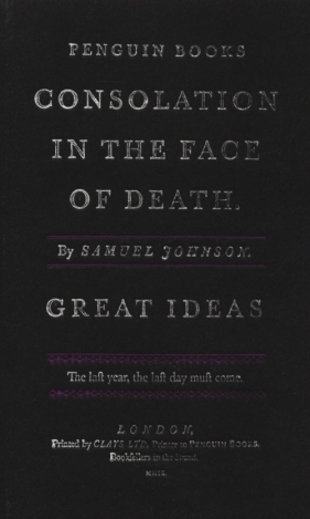 Consolation in the Face of Death - Johnson Samuel<br />