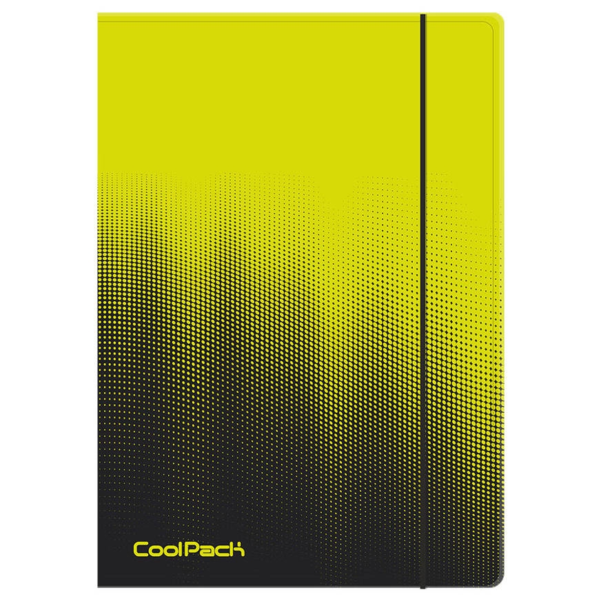 Coolpack, Teczka z gumką A4 Gradient - Lemon (03708CP)