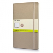 Notes L Moleskine gładki beżowy - <br />