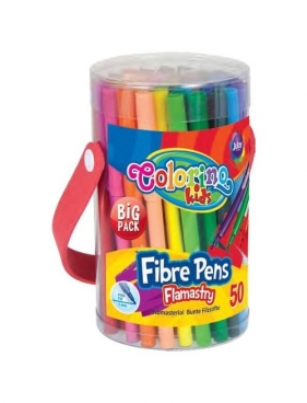 Flamastry Colorino Kids - „Duża Paczka”, 50 kolorów