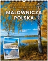 Kalendarz 2027 wieloplanszowy 34x44cm Malownicza..