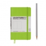 Notes Pocket Leuchtturm1917 w kropki limonkowy 326292