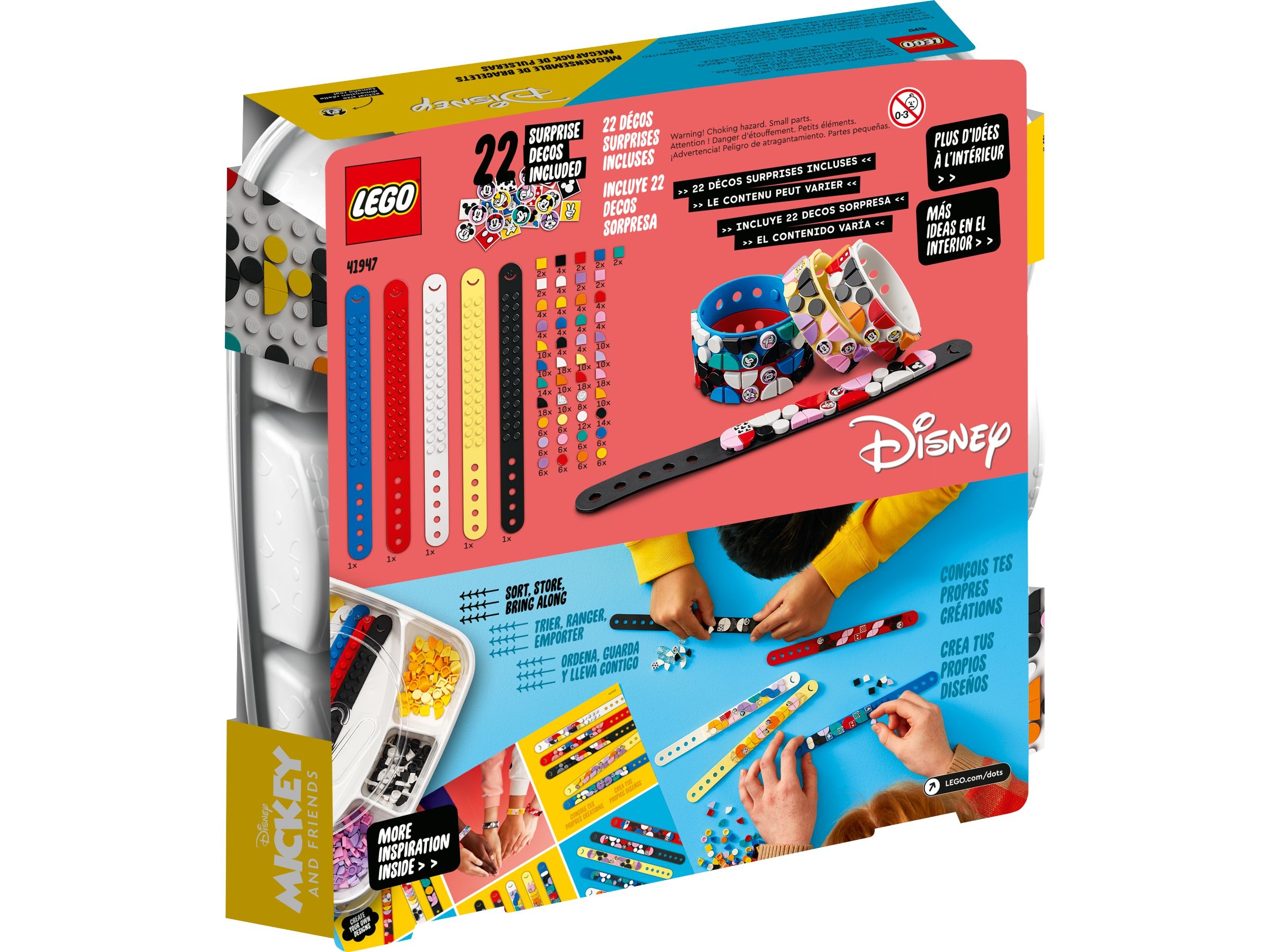 Lego DOTS - Miki i przyjaciele - megazestaw (41947)
