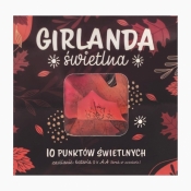 Girlanda świetlna led liście