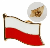 Przypinka -flaga Polski