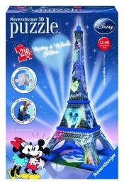 Puzzle 3D Wieża Eiffla z Myszką Miki (125708)