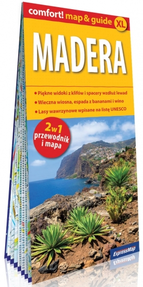 Madera 2w1 przewodnik i mapa - Piotr Jabłoński