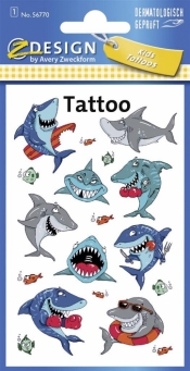 Tatuaże dla dzieci Z design - Rekiny (56770)