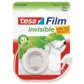 Taśma biurowa Tesafilm Invisible 10m x 19mm + dyspenser (57660-00000-01)