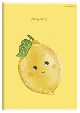 Zeszyt Top 2000 Happy Fruits A5/16k kratka, 1 szt